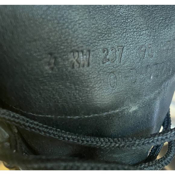 BELLEVILLE MILITARY COMBAT BOOTS BLACK LEATHER SZ. 6 EE MENS GORETEX 01-D-0320 - Picture 10 of 11